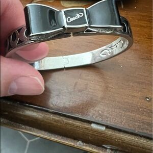 Coach Bow Tie Bangle